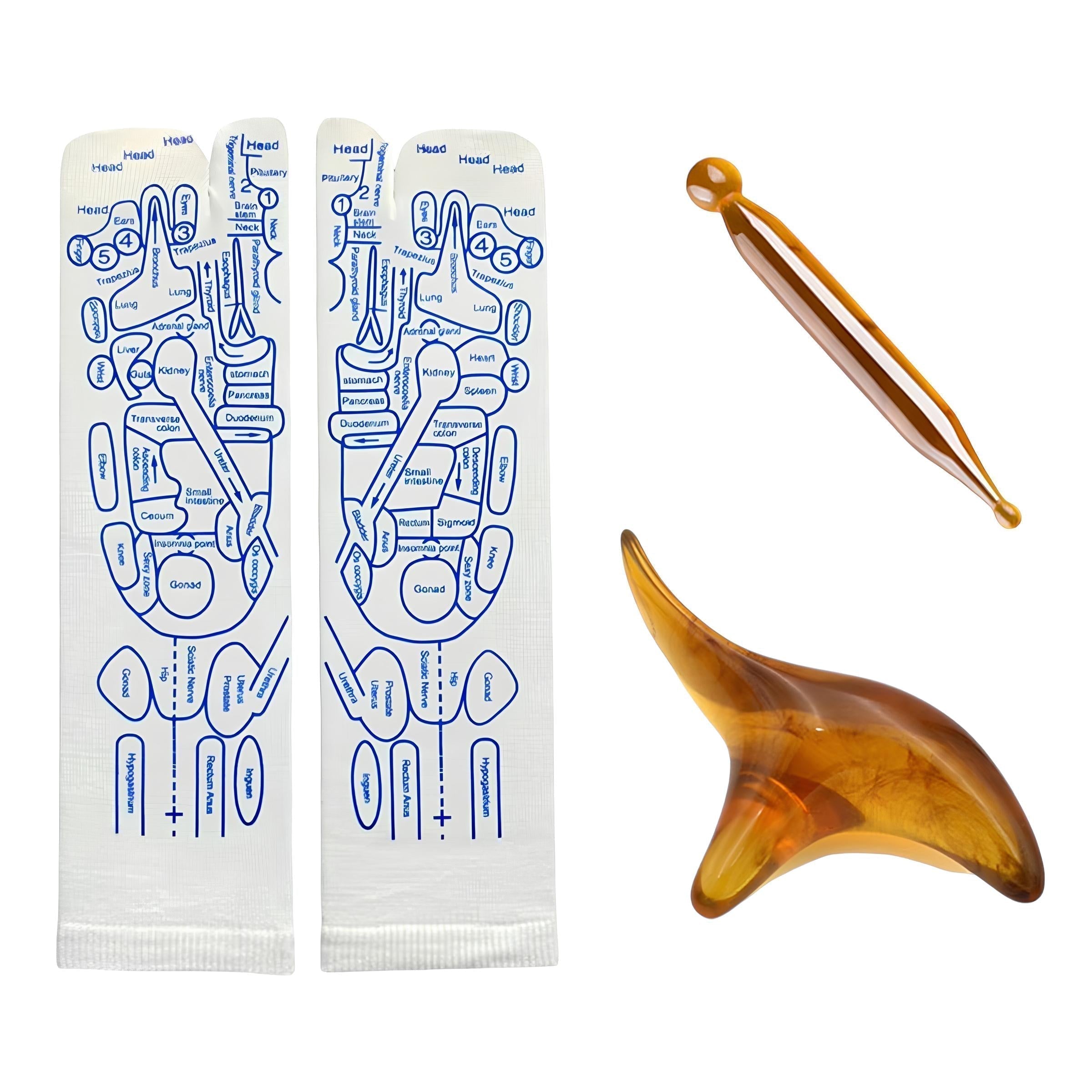 Refleksoloji Çorapı - Beyaz | Lucisumbra