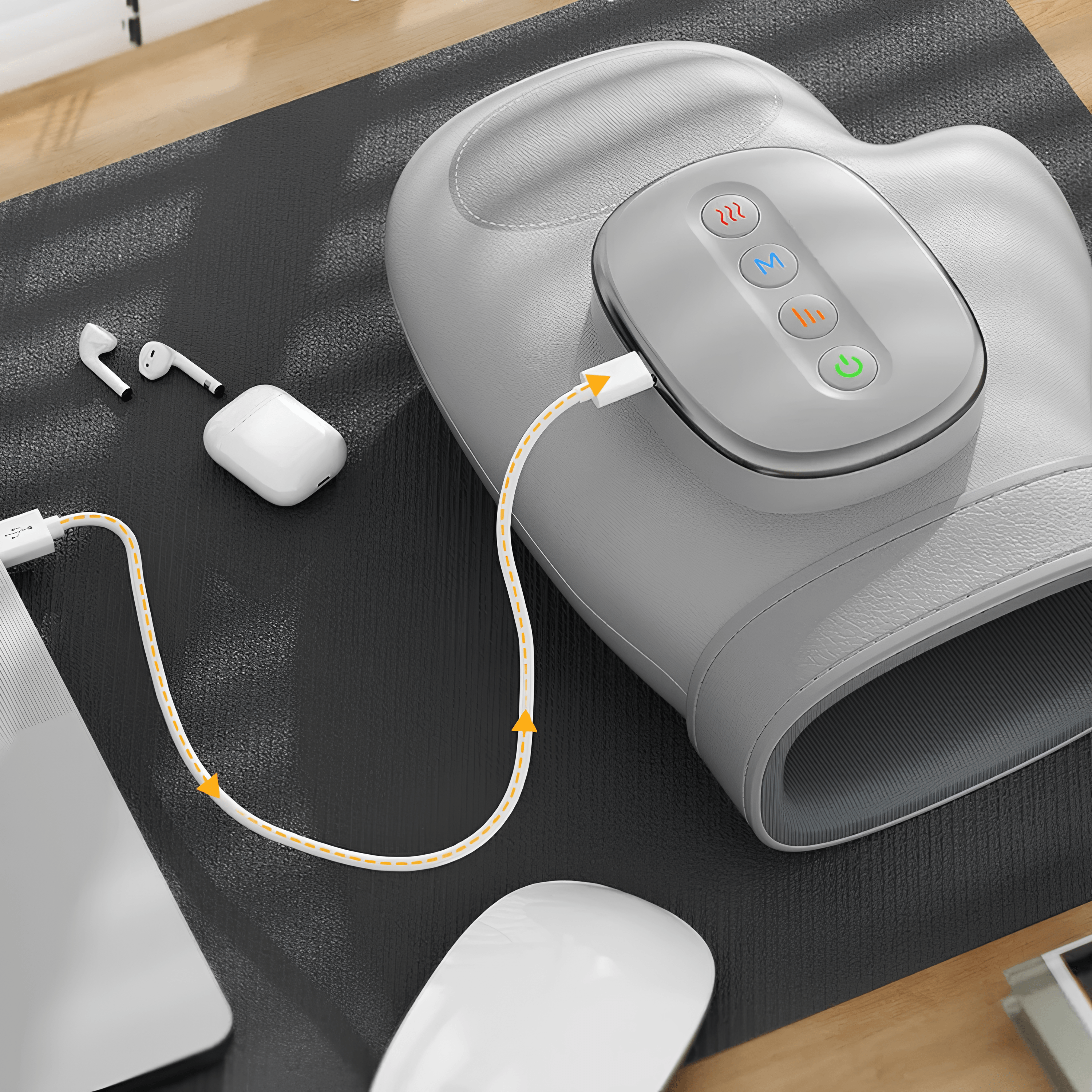 Terapatik Eldiven - Artrit Eklem İltihabı için, Beyaz | Lucisumbra