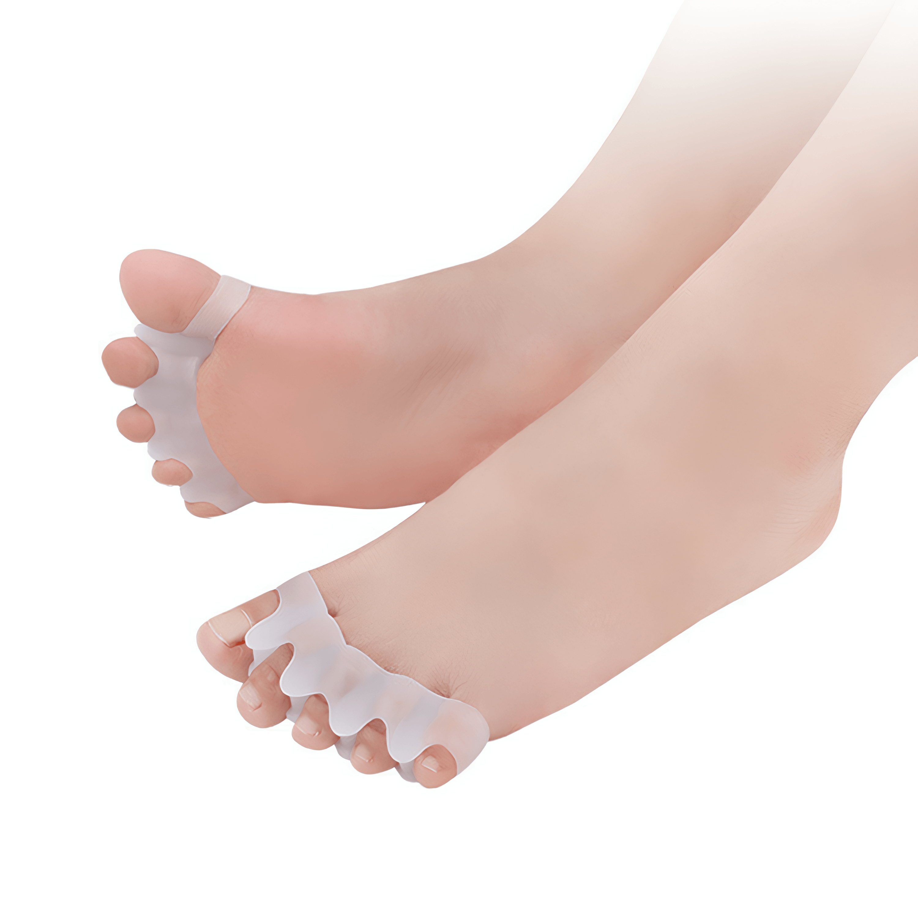 Parmak Arası Silikon - Ortapedik, Beyaz | Lucisumbra