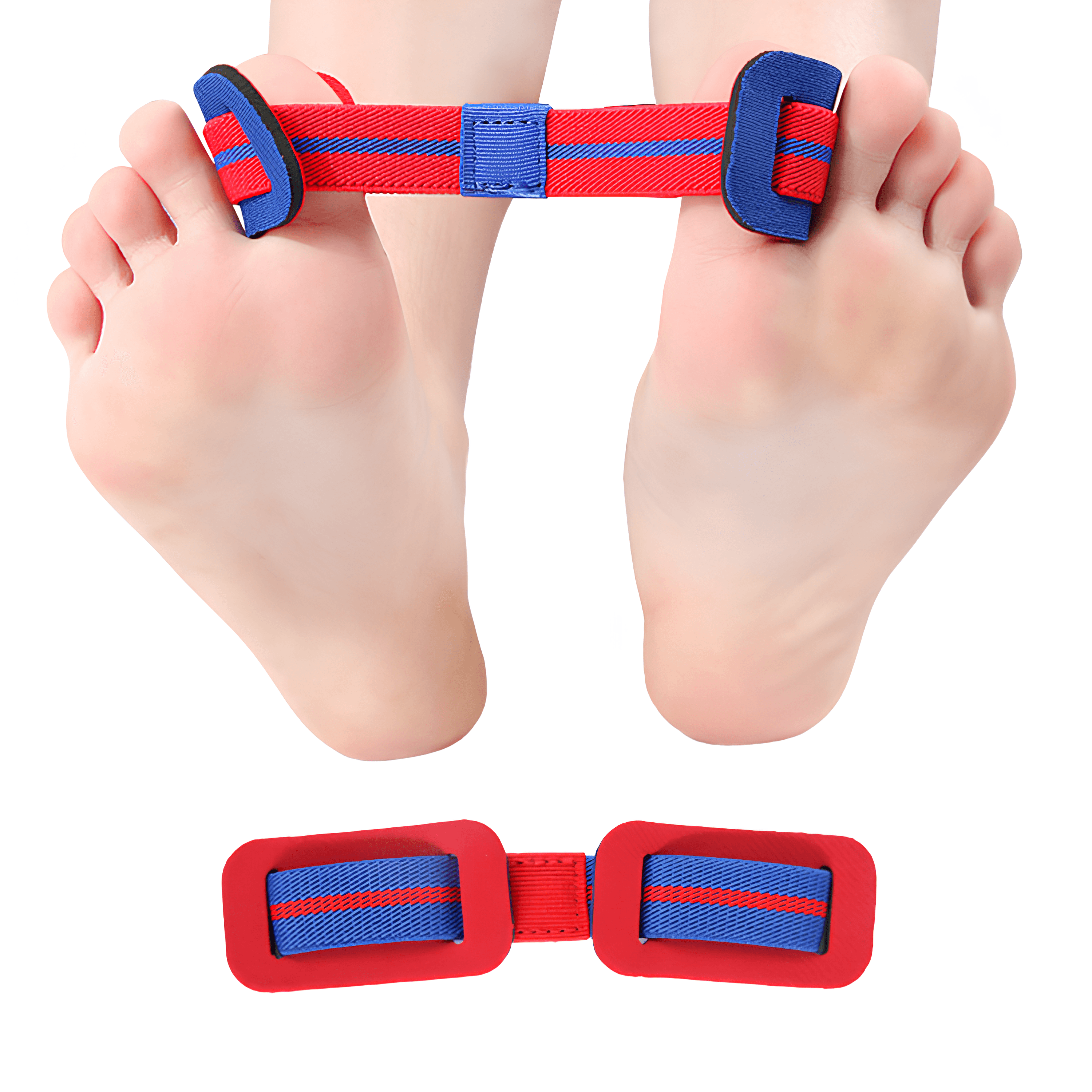 Hallux Valgus Düzeltici Egzersiz Bandı - Kırmızı | Lucisumbra