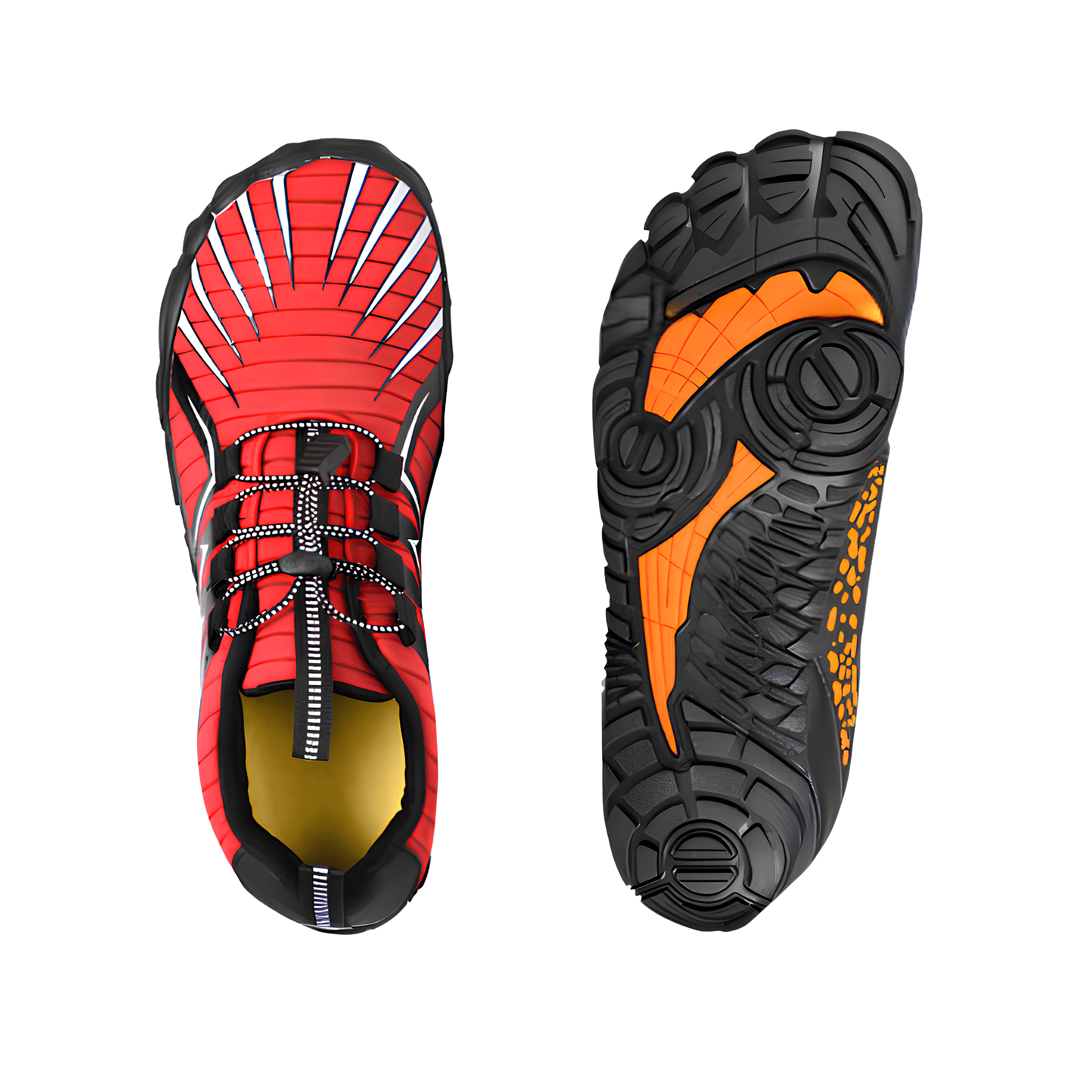 Yürüyüş Ayakkabısı - Ortapedik, Kırmızı | Lucisumbra