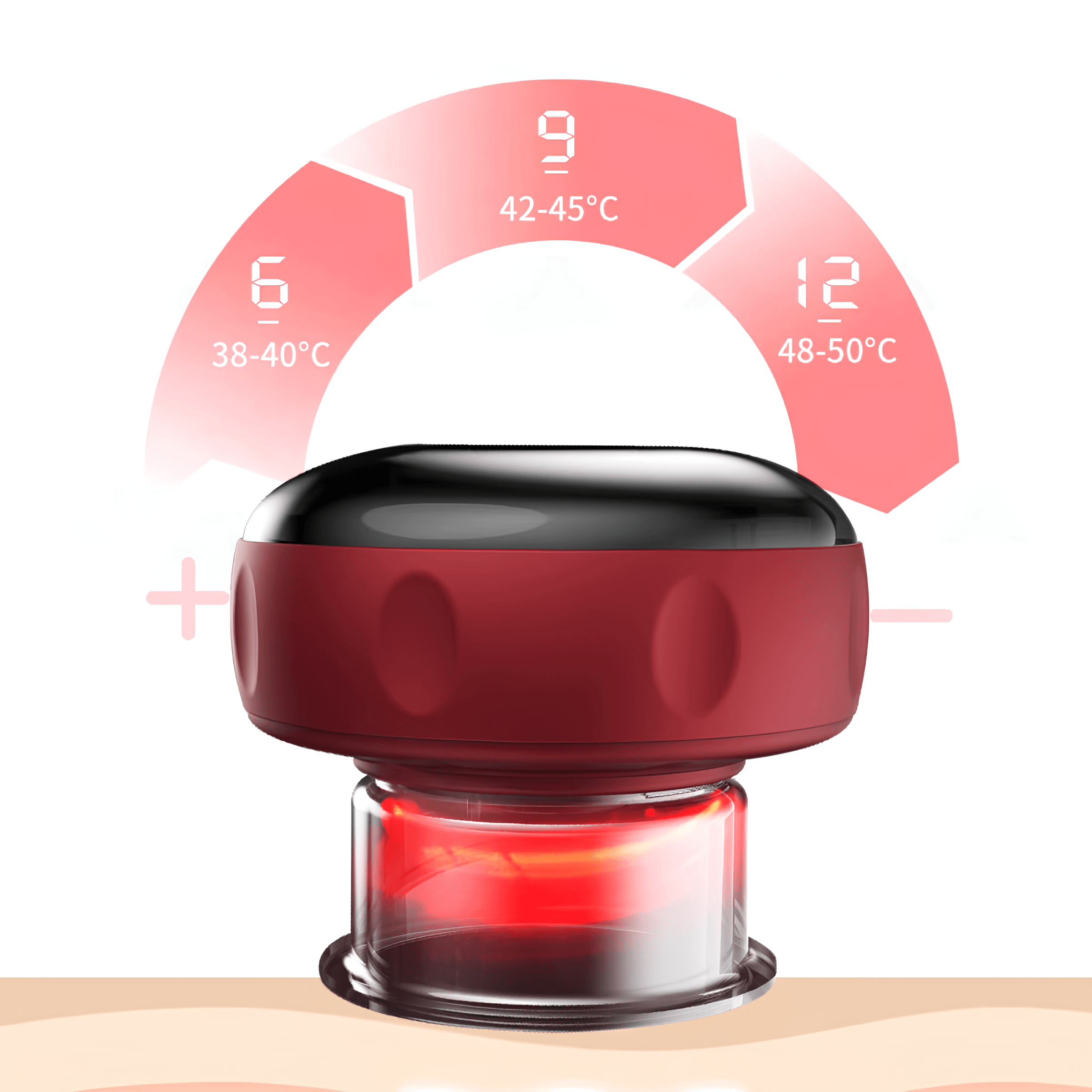 Otamatik Hacamat Makinesi - Şarzlı, Kırmızı | Lucisumbra