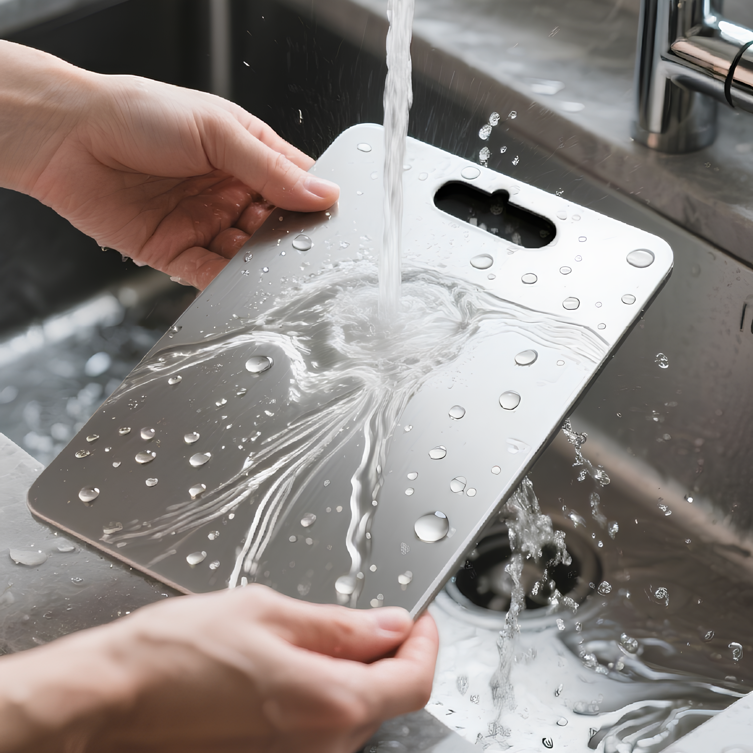 LUCİSUMBRA SAF TİTANYUM KESME TAHTASI