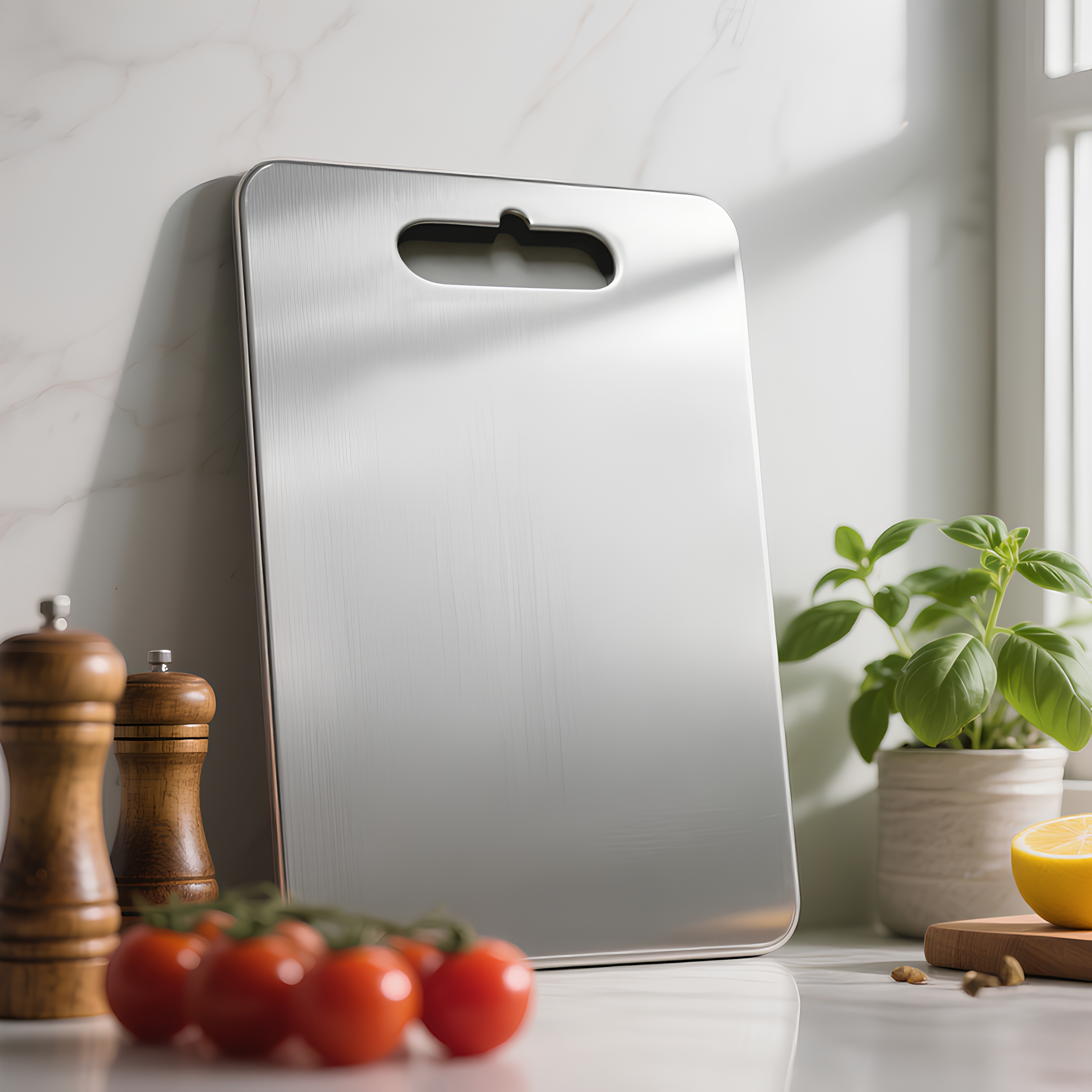 LUCİSUMBRA SAF TİTANYUM KESME TAHTASI