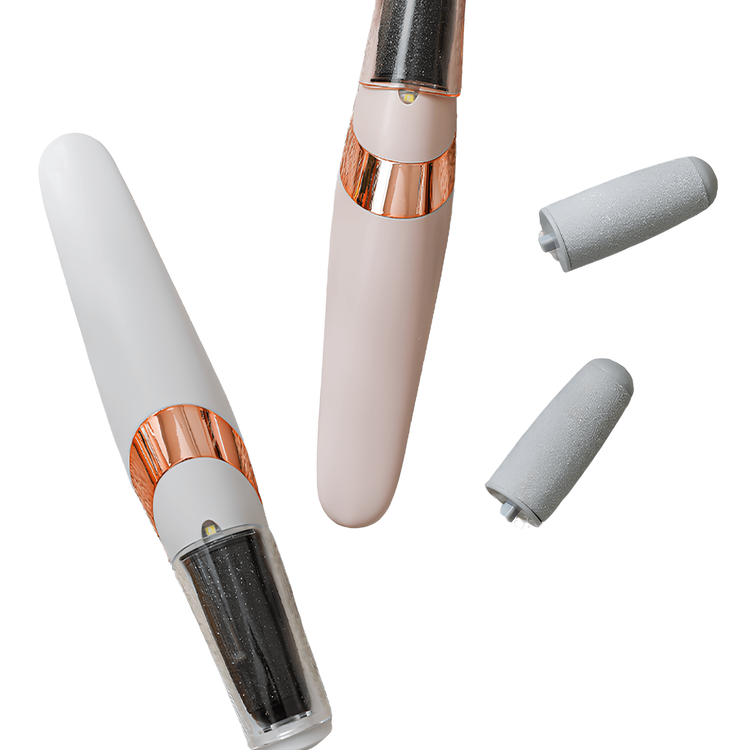 Topuk Temizleme Makinesi - Ayak Nasırı İçin, Pembe | Lucisumbra