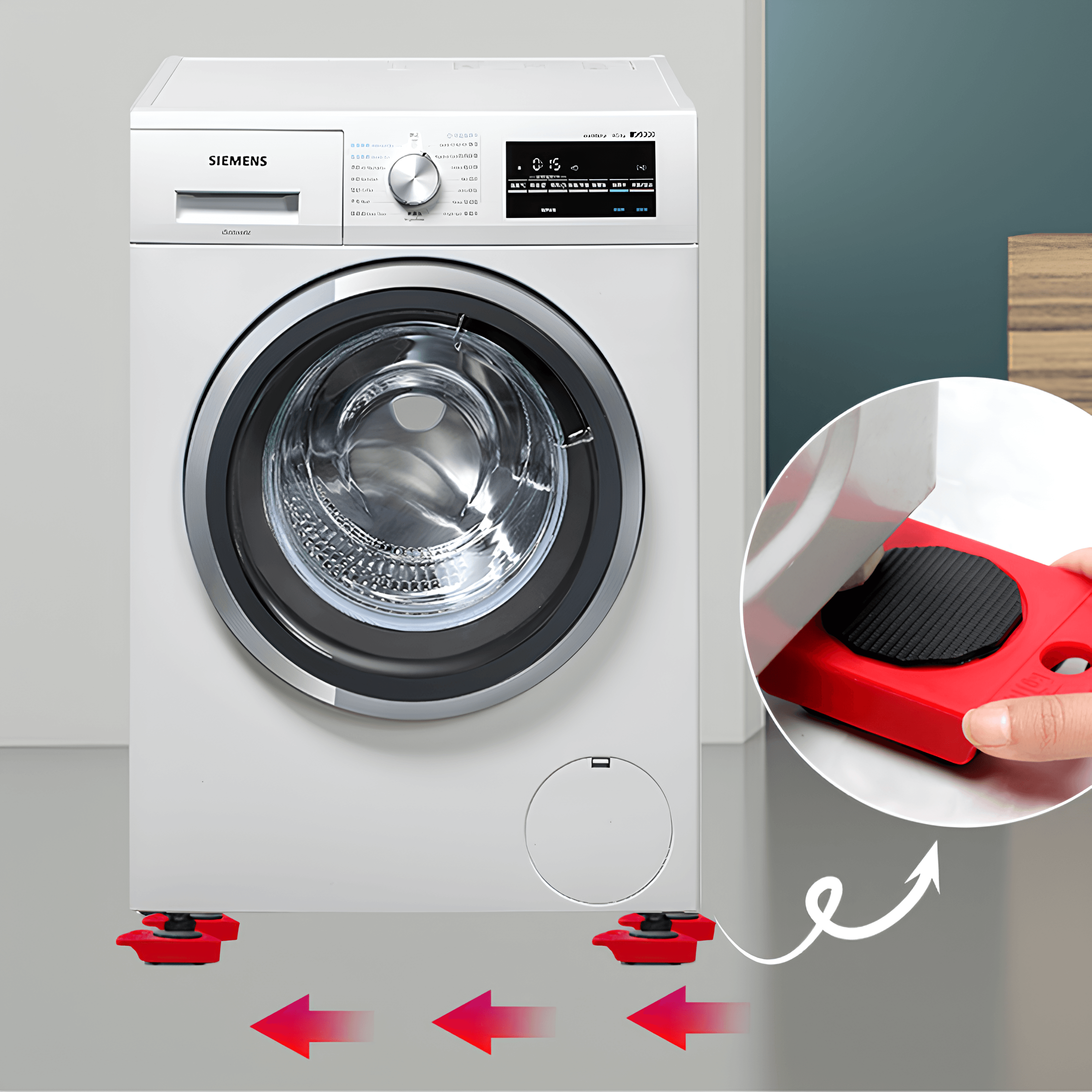 Ağır Eşya Kaldırıcı - Kırmızı | Lucisumbra