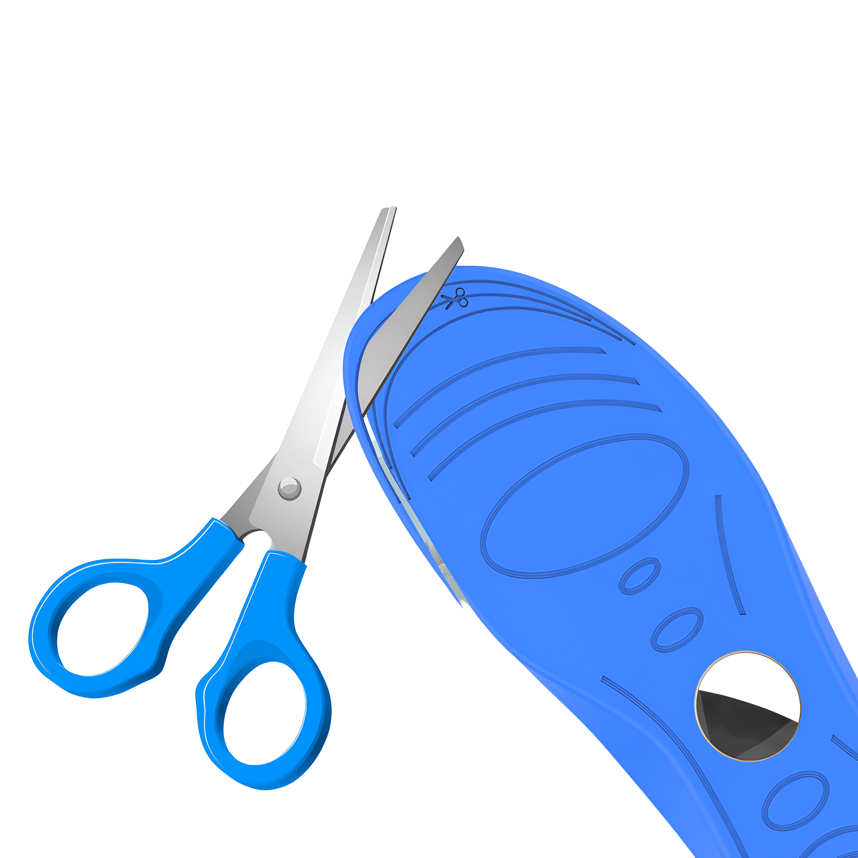 AirTag’li Ayakkabı Tabanı - Çocuklar için, Mavi | Lucisumbra