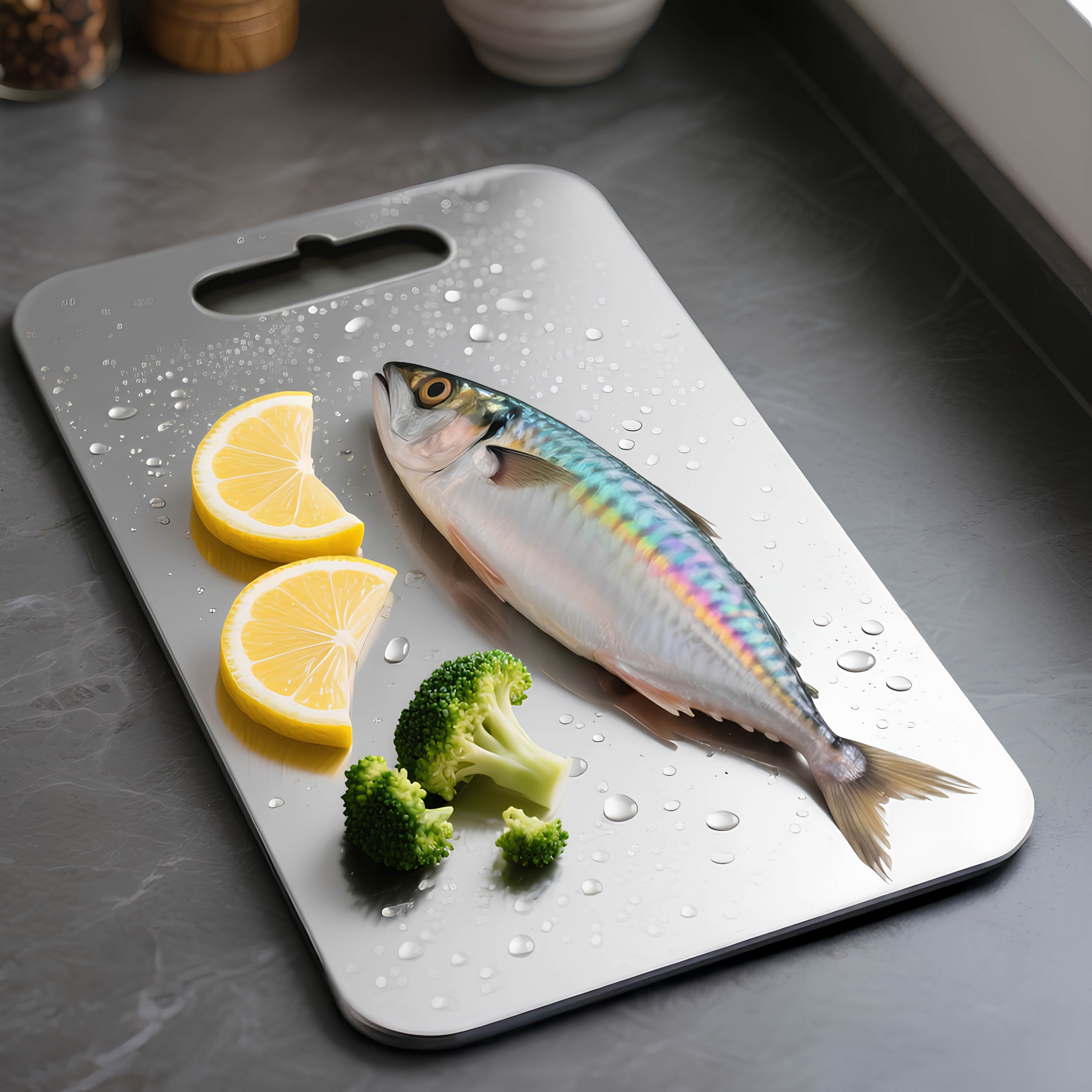 LUCİSUMBRA SAF TİTANYUM KESME TAHTASI