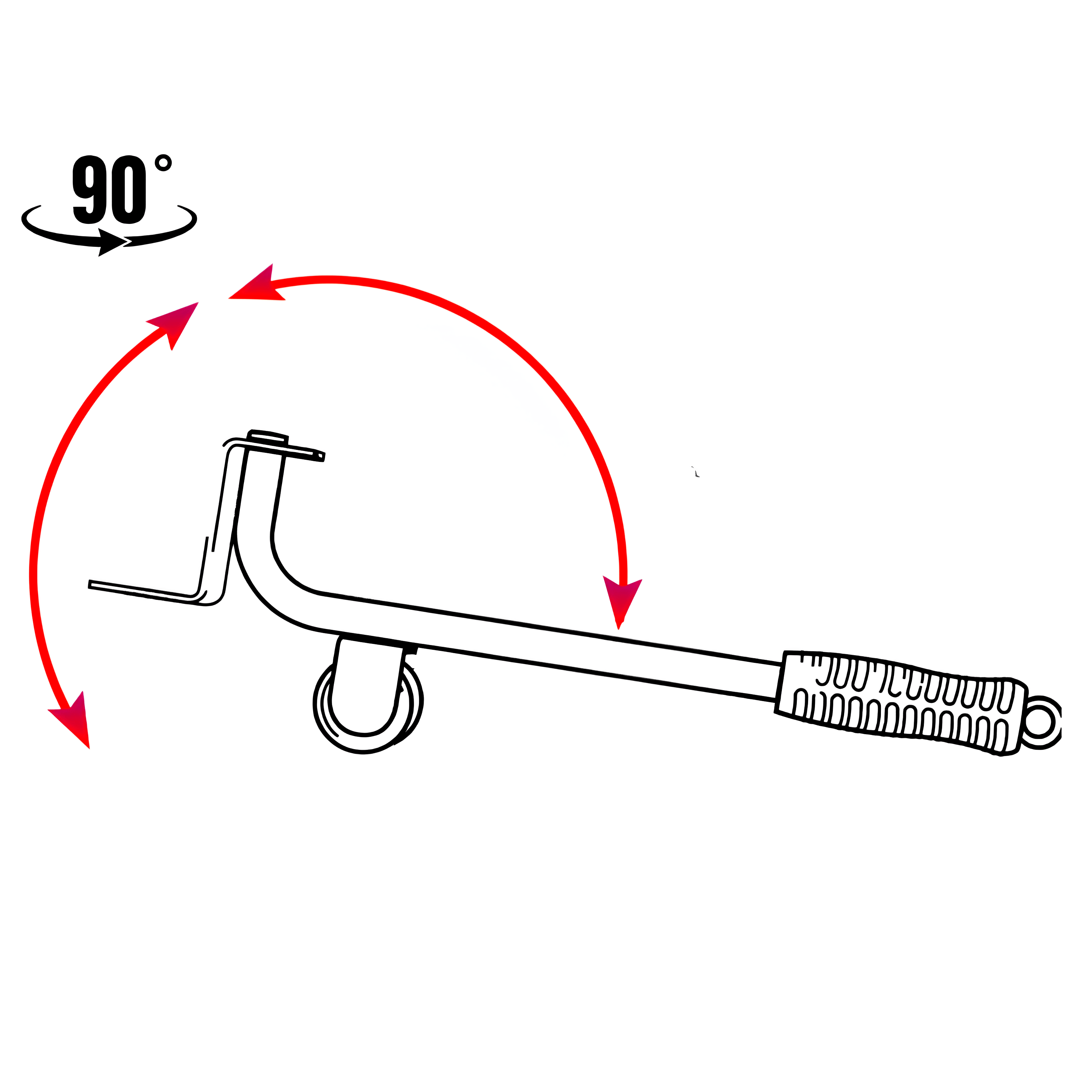 Ağır Eşya Kaldırıcı - Kırmızı | Lucisumbra