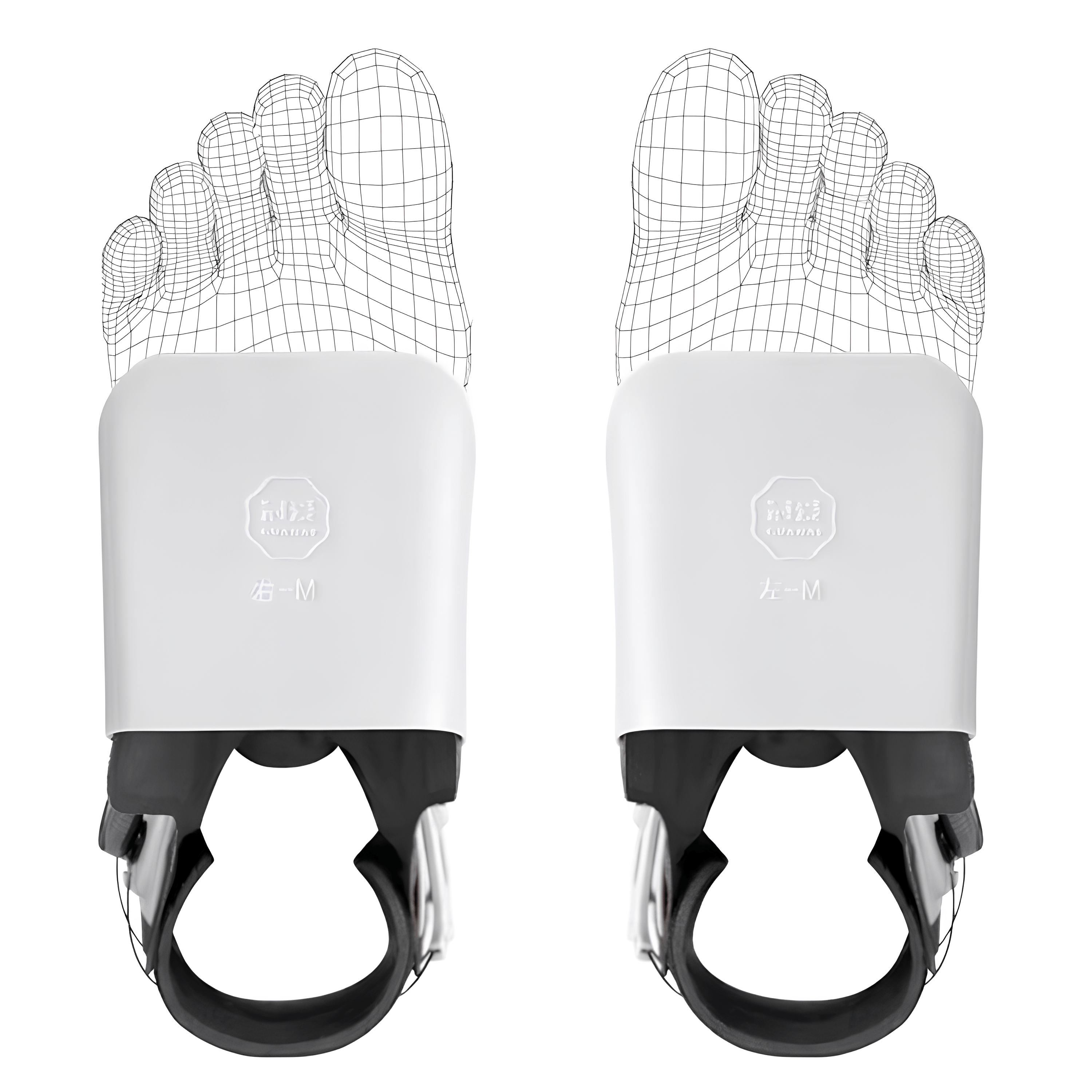 Ayak Ateli - Düz Taban İçin, Gri | Lucisumbra