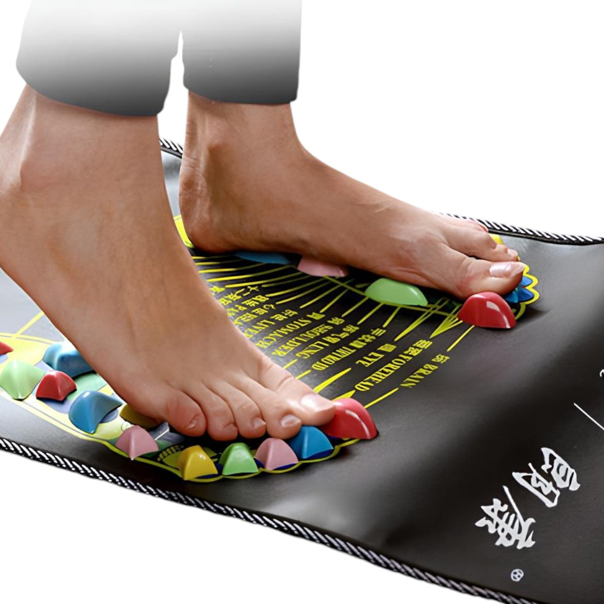 Refleksoloji Masaj Matı - Siyah | Lucisumbra