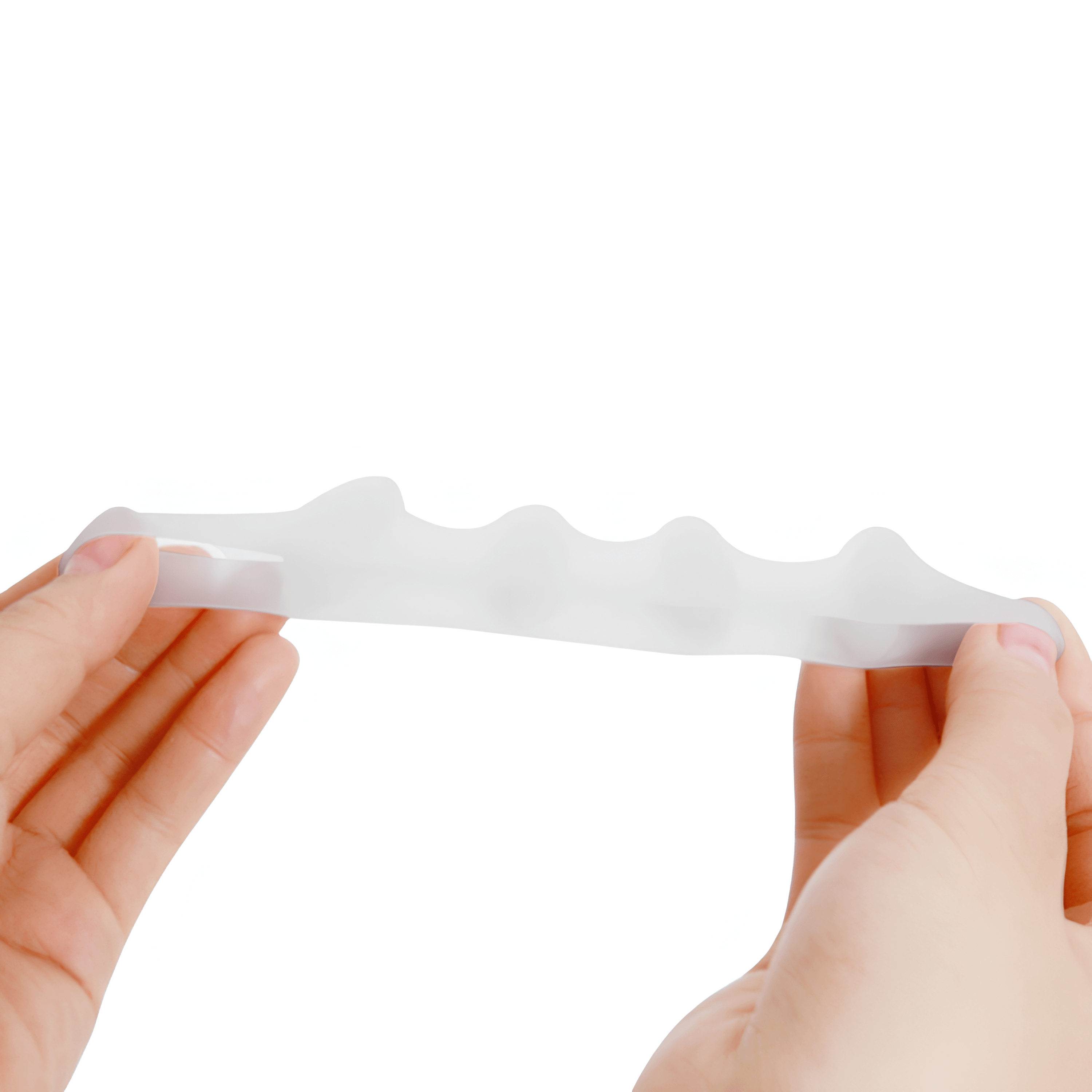 Parmak Arası Silikon - Ortapedik, Beyaz | Lucisumbra