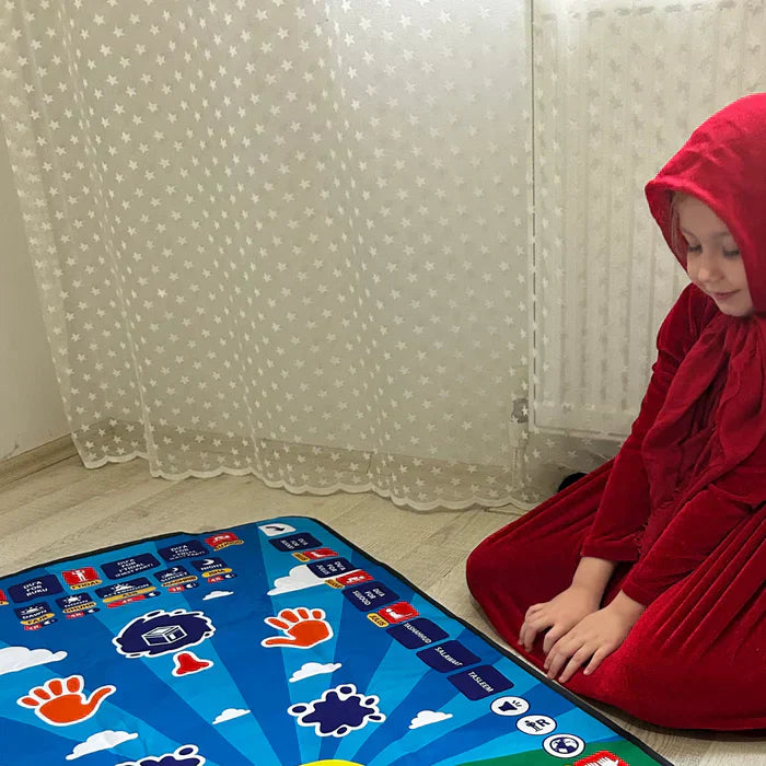 Akıllı Seccade - Çocuk, Mavi | Lucisumbra