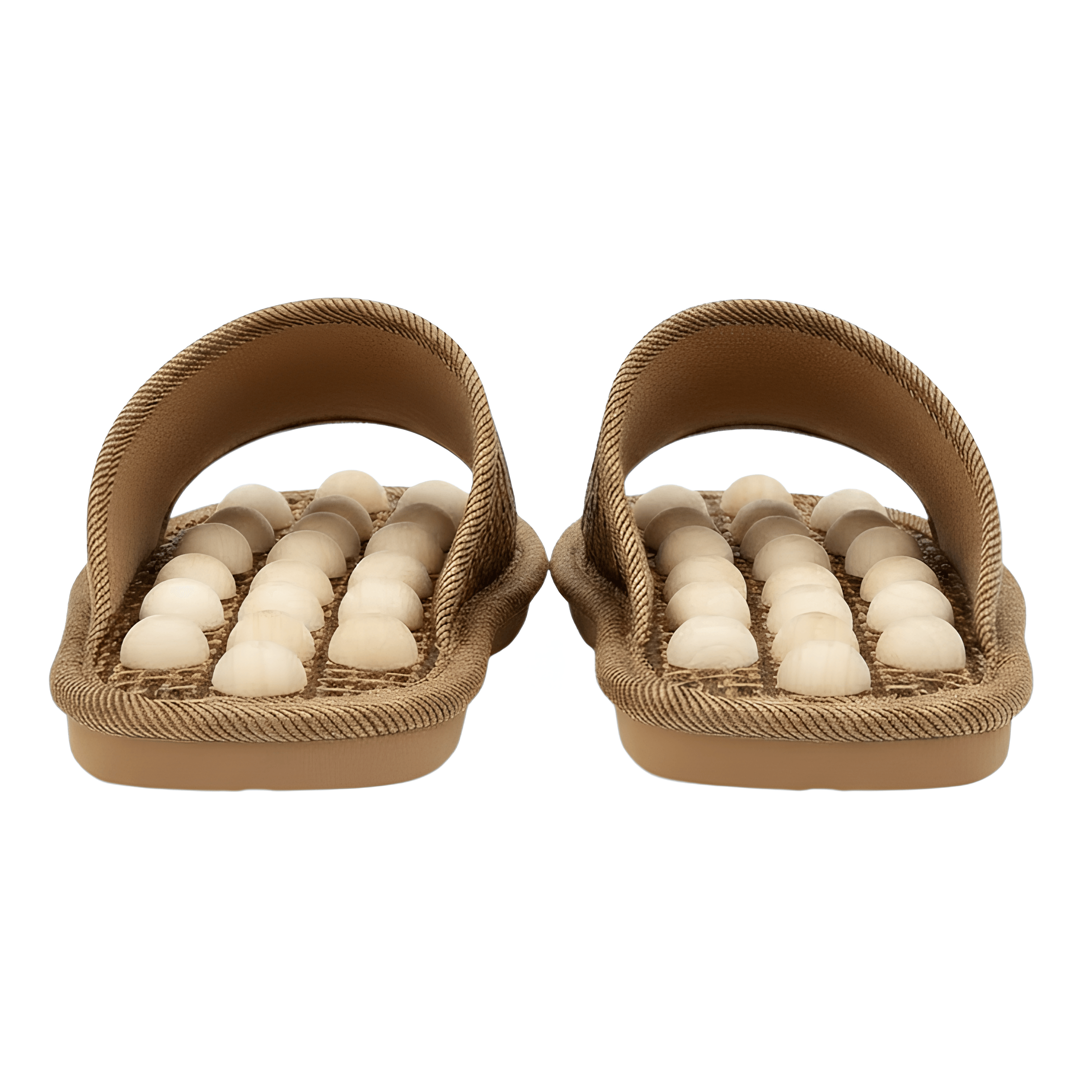 Doğal Ahşap Akapunktur Terlik - Topuk Dikeni İçin | Lucisumbra