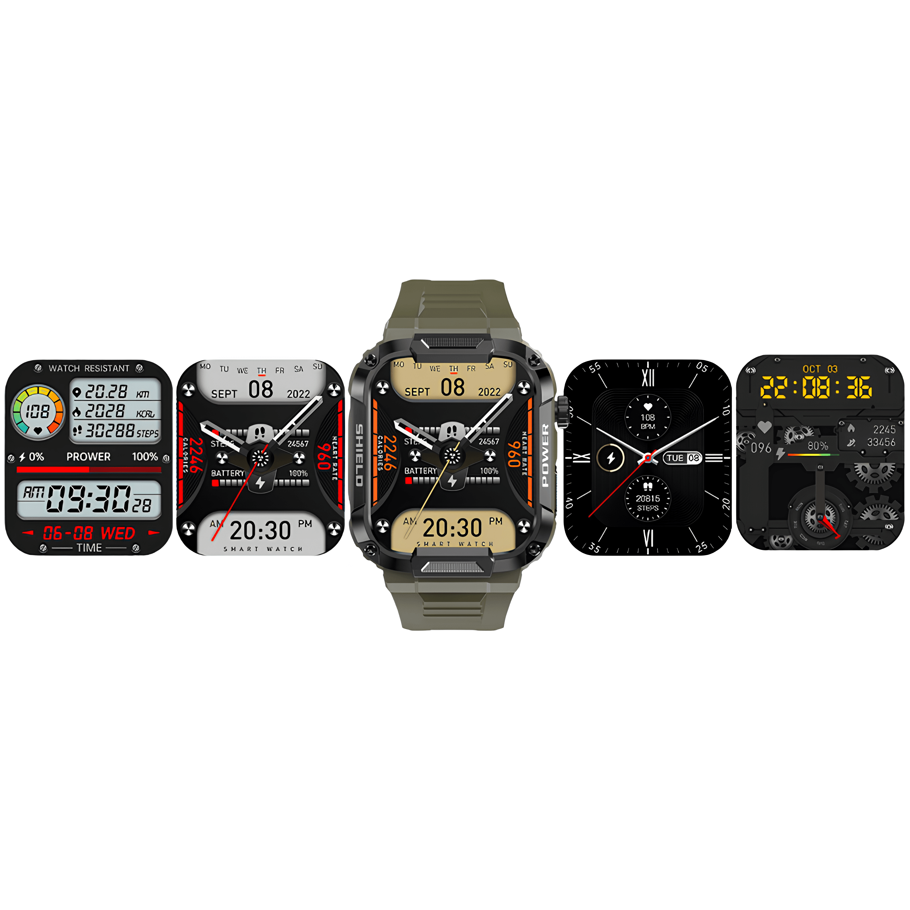 LUCİSUMBRA ASKERİ AKILLI SAAT